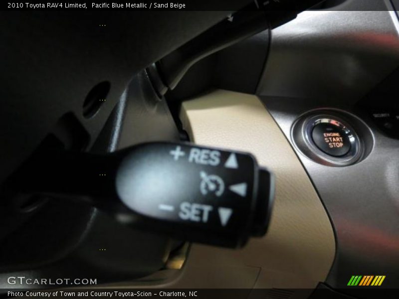 Pacific Blue Metallic / Sand Beige 2010 Toyota RAV4 Limited