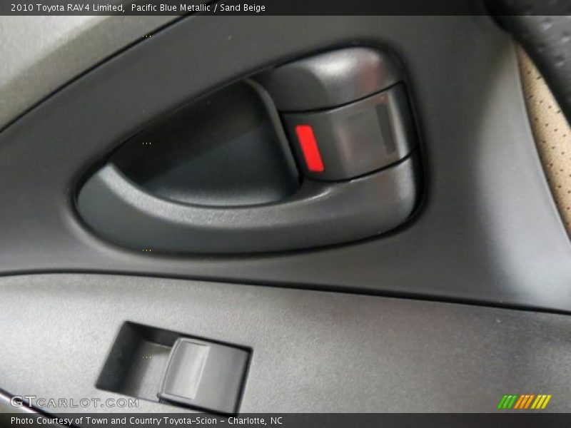 Pacific Blue Metallic / Sand Beige 2010 Toyota RAV4 Limited