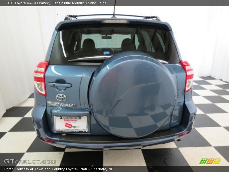 Pacific Blue Metallic / Sand Beige 2010 Toyota RAV4 Limited