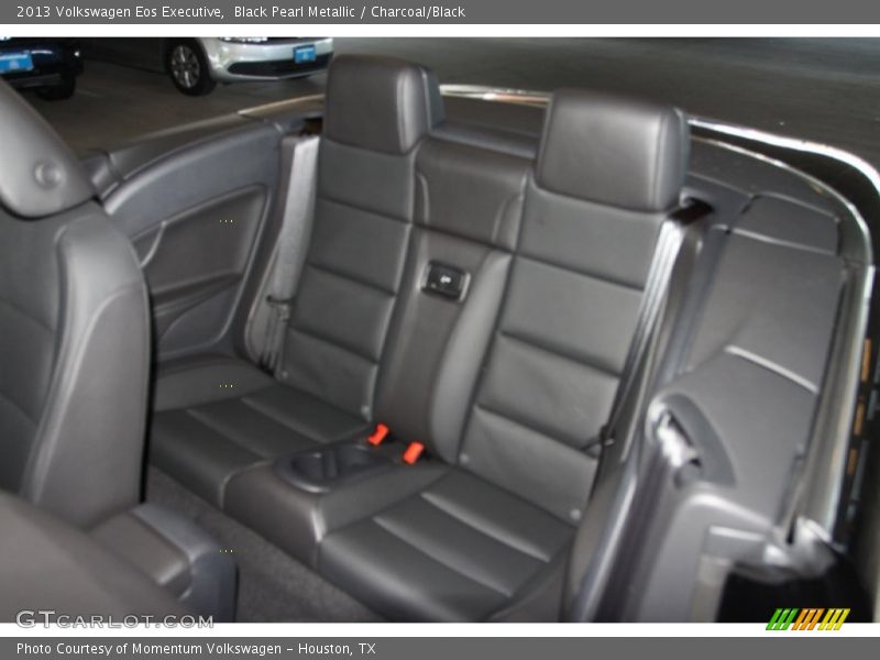 Black Pearl Metallic / Charcoal/Black 2013 Volkswagen Eos Executive