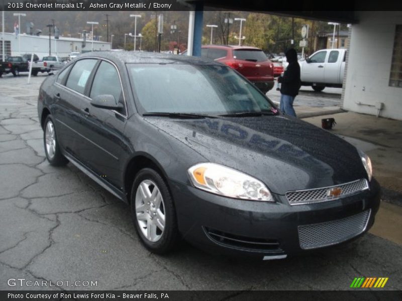 Ashen Gray Metallic / Ebony 2013 Chevrolet Impala LT