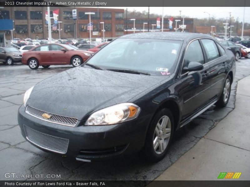 Ashen Gray Metallic / Ebony 2013 Chevrolet Impala LT