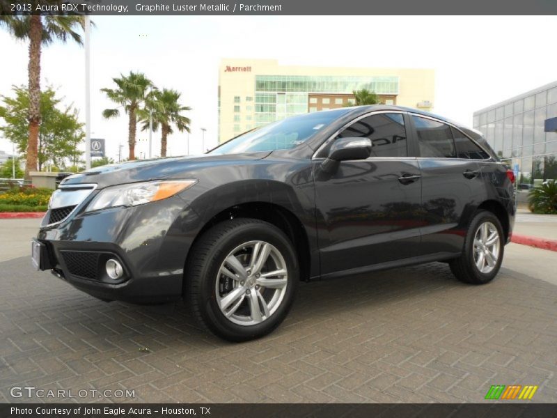 Graphite Luster Metallic / Parchment 2013 Acura RDX Technology