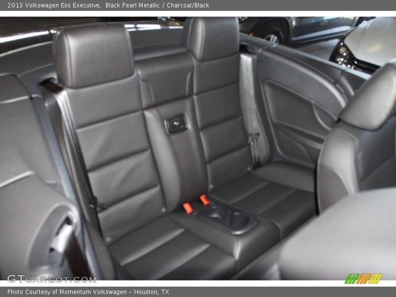 Black Pearl Metallic / Charcoal/Black 2013 Volkswagen Eos Executive