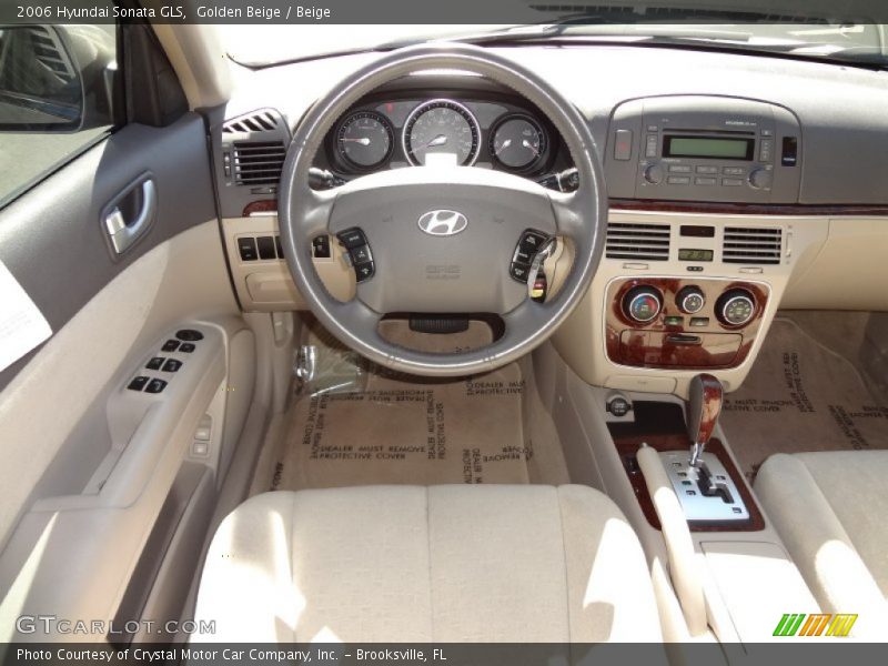 Golden Beige / Beige 2006 Hyundai Sonata GLS