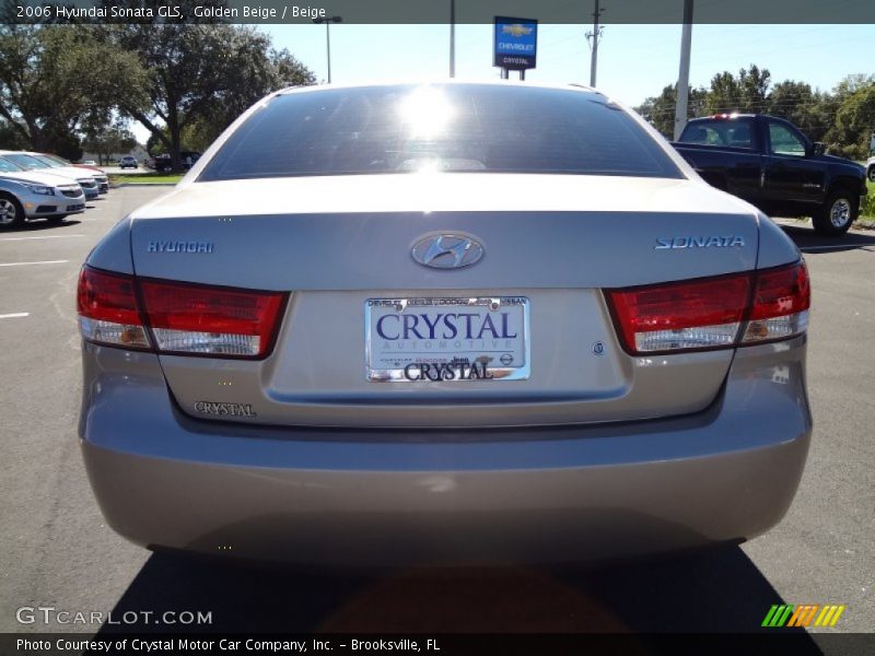 Golden Beige / Beige 2006 Hyundai Sonata GLS