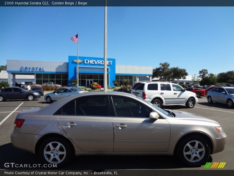 Golden Beige / Beige 2006 Hyundai Sonata GLS