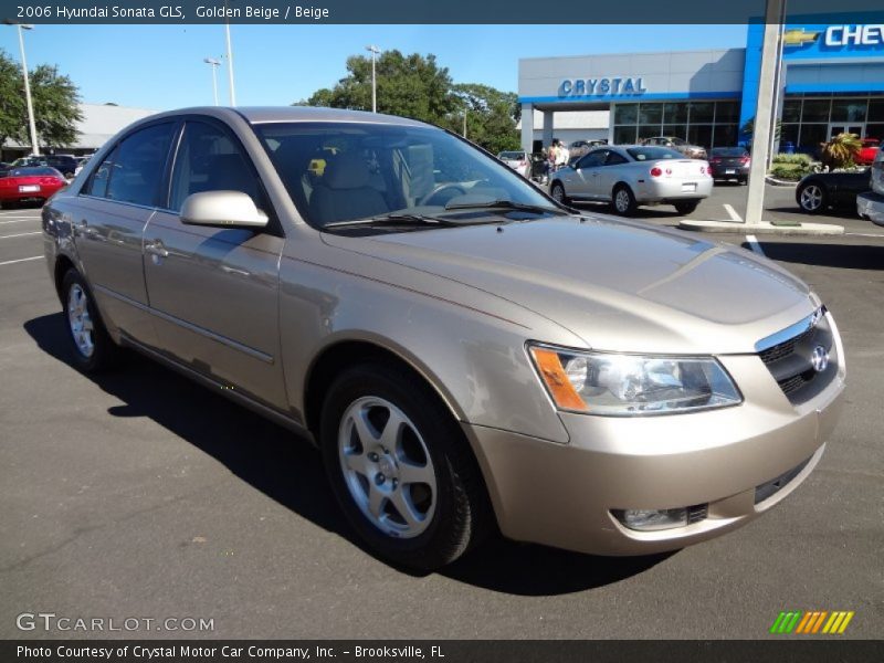 Golden Beige / Beige 2006 Hyundai Sonata GLS