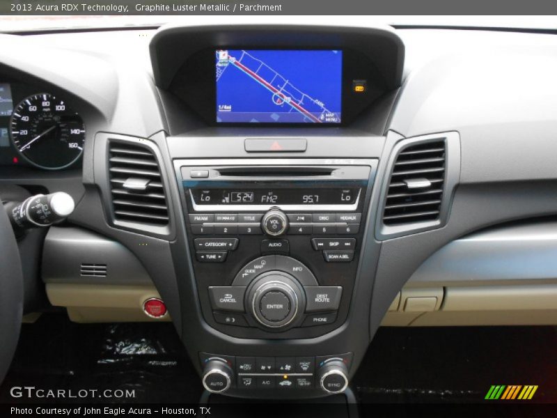 Graphite Luster Metallic / Parchment 2013 Acura RDX Technology