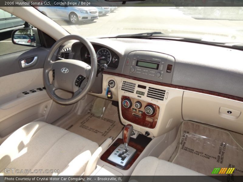 Golden Beige / Beige 2006 Hyundai Sonata GLS