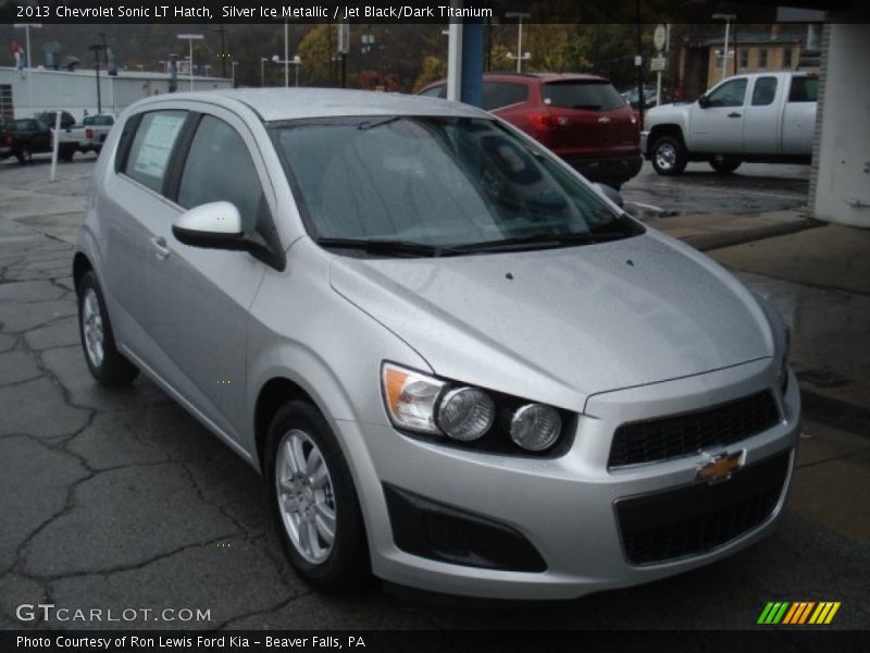 Front 3/4 View of 2013 Sonic LT Hatch