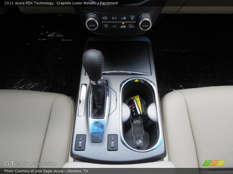 Graphite Luster Metallic / Parchment 2013 Acura RDX Technology