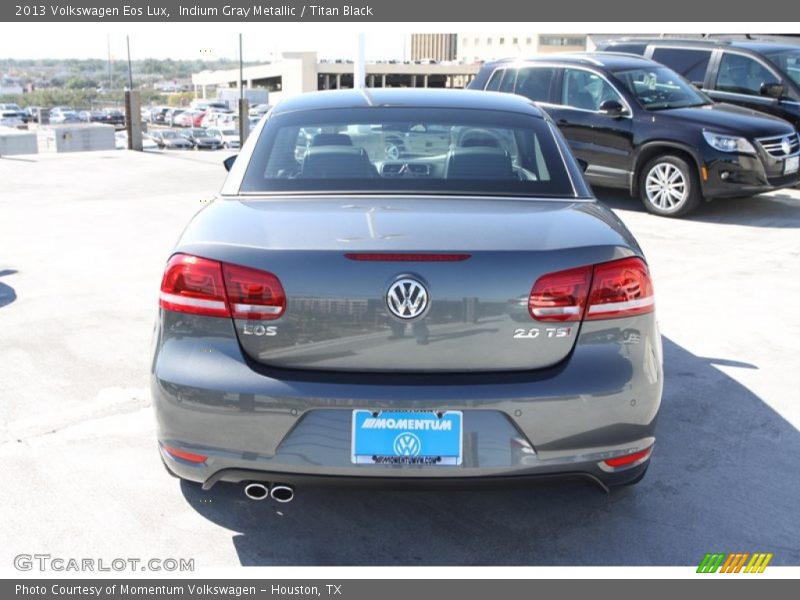 Indium Gray Metallic / Titan Black 2013 Volkswagen Eos Lux