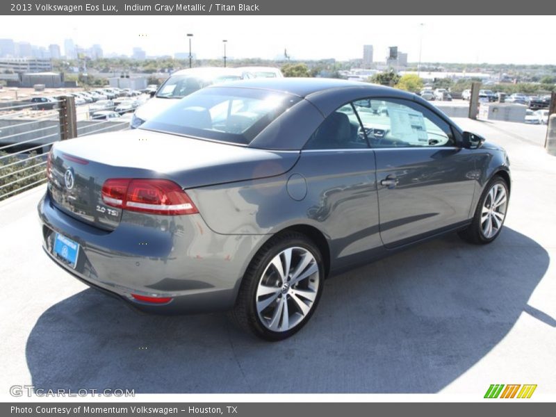 Indium Gray Metallic / Titan Black 2013 Volkswagen Eos Lux