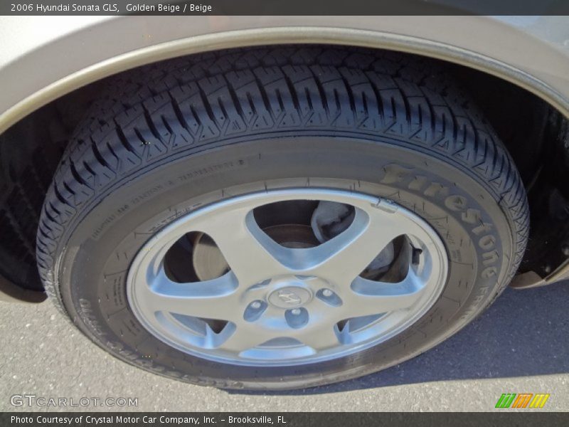 Golden Beige / Beige 2006 Hyundai Sonata GLS