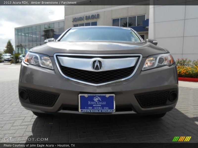 Amber Brownstone / Parchment 2013 Acura RDX