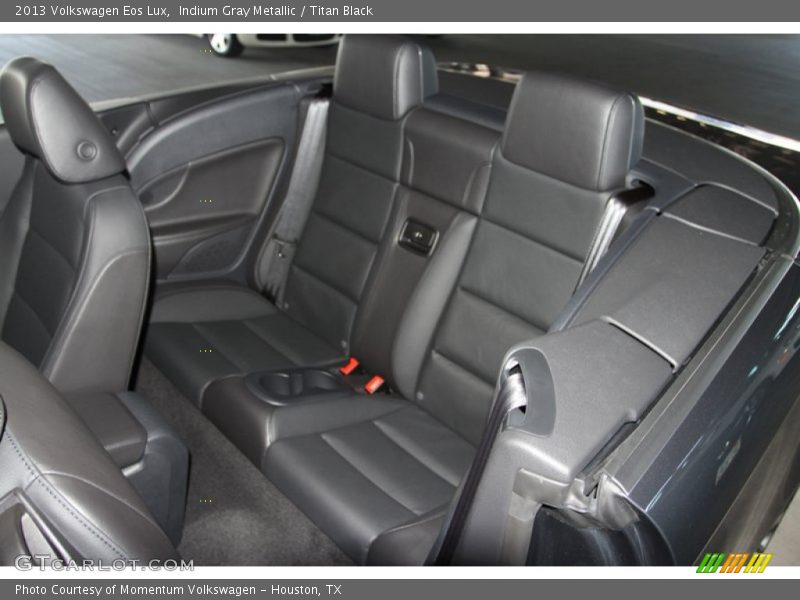 Indium Gray Metallic / Titan Black 2013 Volkswagen Eos Lux