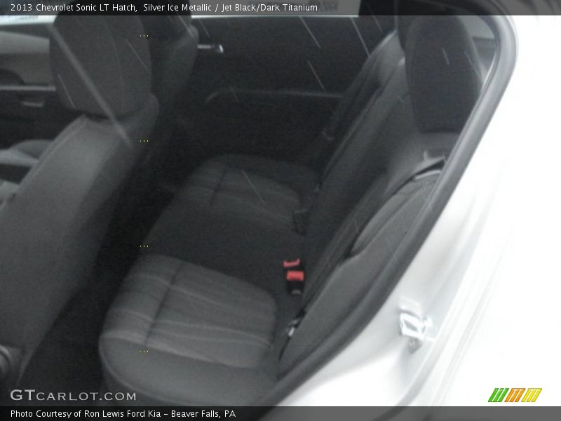 Silver Ice Metallic / Jet Black/Dark Titanium 2013 Chevrolet Sonic LT Hatch