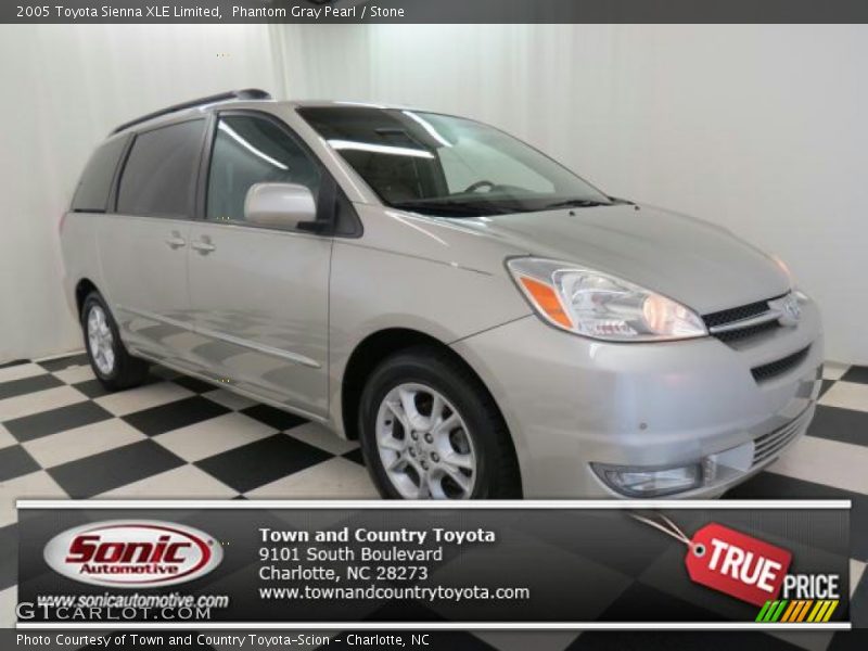 Phantom Gray Pearl / Stone 2005 Toyota Sienna XLE Limited