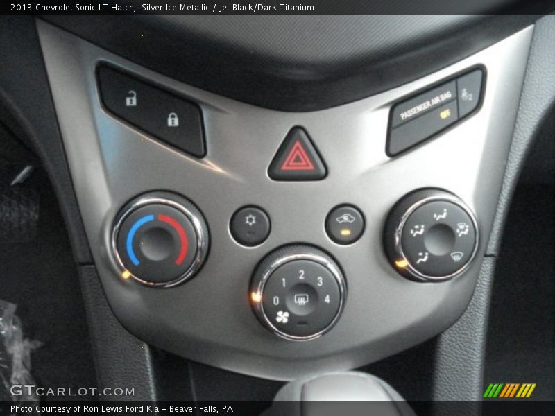 Controls of 2013 Sonic LT Hatch