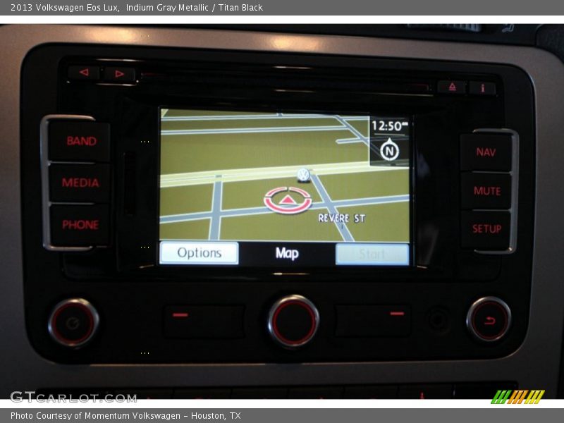 Indium Gray Metallic / Titan Black 2013 Volkswagen Eos Lux