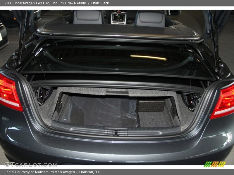 Indium Gray Metallic / Titan Black 2013 Volkswagen Eos Lux