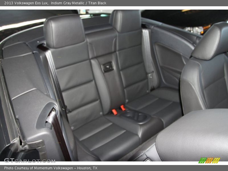 Indium Gray Metallic / Titan Black 2013 Volkswagen Eos Lux