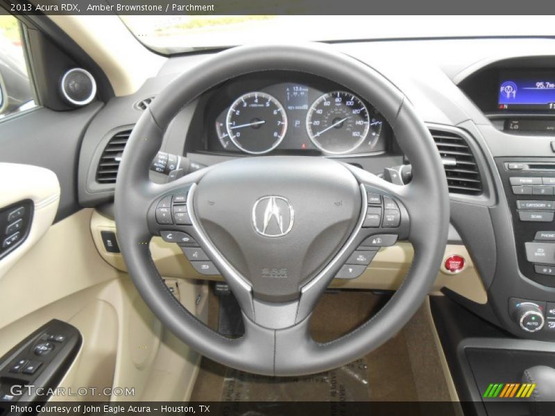 Amber Brownstone / Parchment 2013 Acura RDX