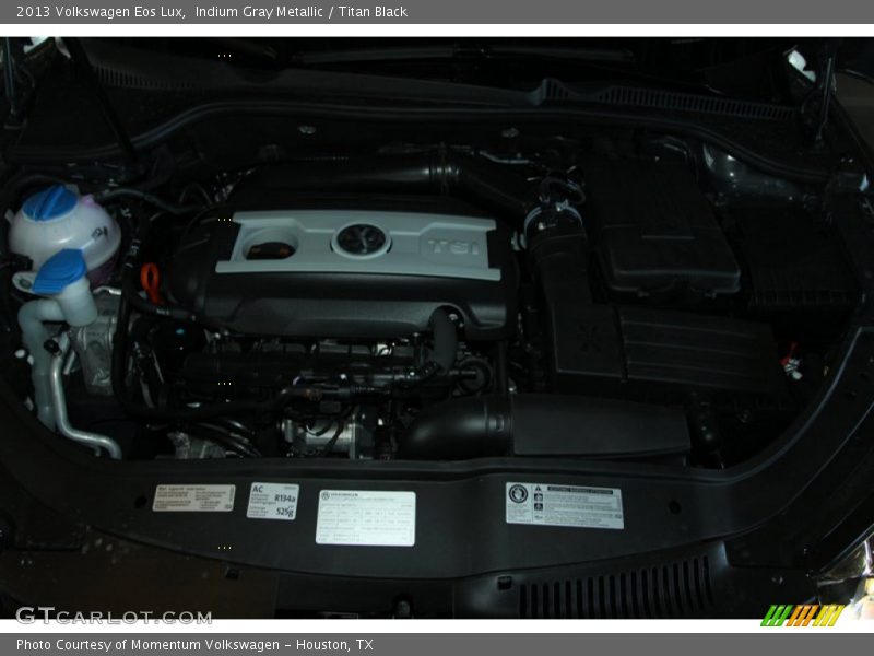 Indium Gray Metallic / Titan Black 2013 Volkswagen Eos Lux