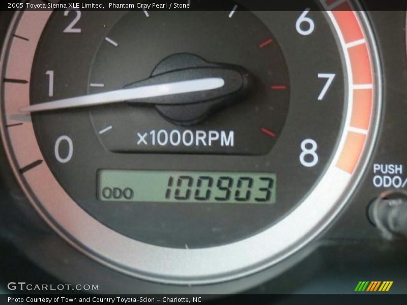 Phantom Gray Pearl / Stone 2005 Toyota Sienna XLE Limited