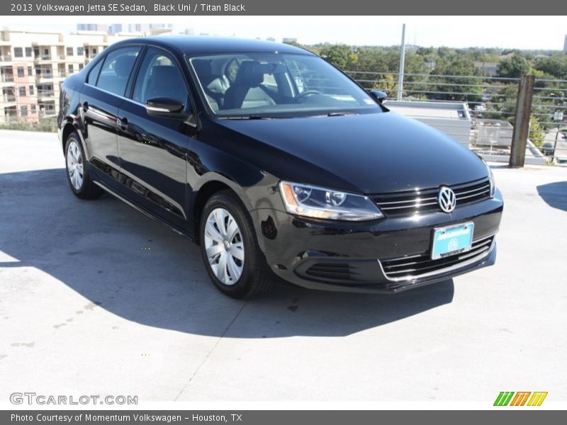 Black Uni / Titan Black 2013 Volkswagen Jetta SE Sedan