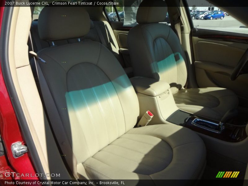 Crimson Pearl Tintcoat / Cocoa/Shale 2007 Buick Lucerne CXL