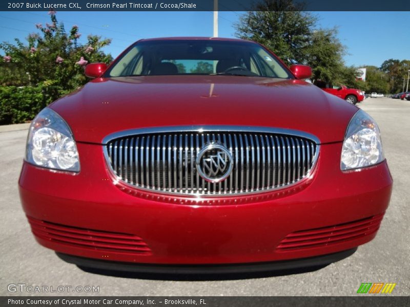 Crimson Pearl Tintcoat / Cocoa/Shale 2007 Buick Lucerne CXL