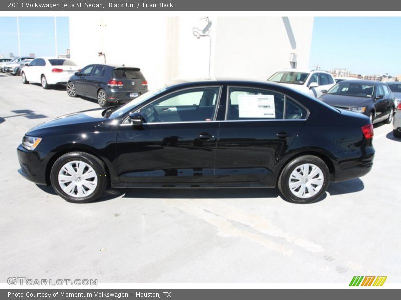Black Uni / Titan Black 2013 Volkswagen Jetta SE Sedan