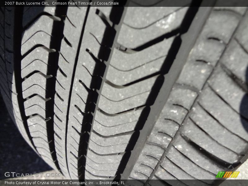 Crimson Pearl Tintcoat / Cocoa/Shale 2007 Buick Lucerne CXL