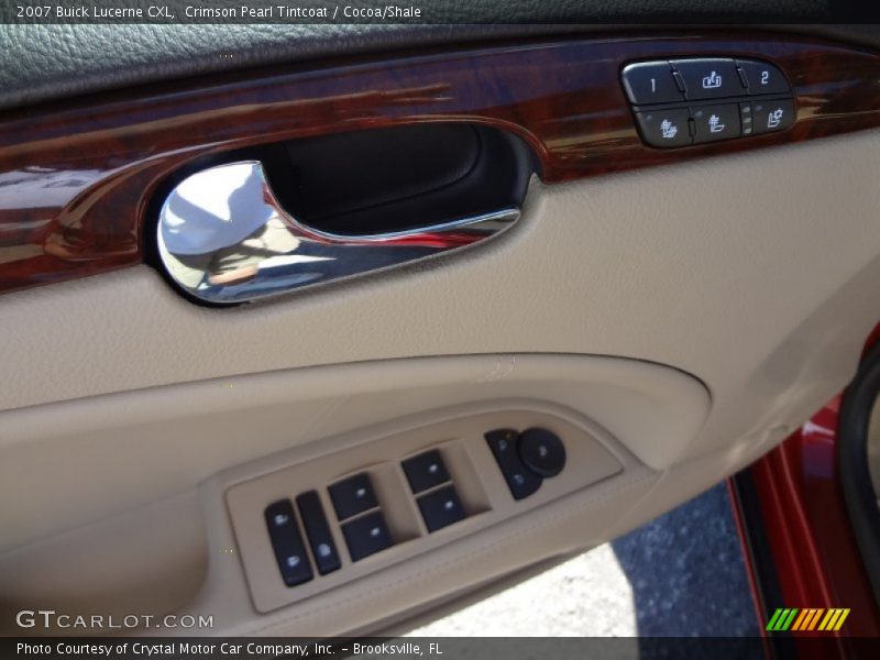 Crimson Pearl Tintcoat / Cocoa/Shale 2007 Buick Lucerne CXL