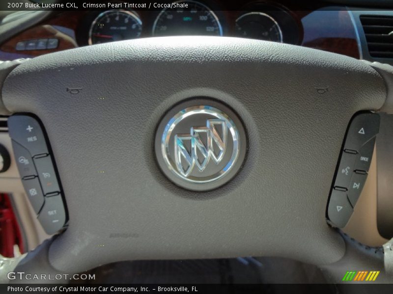 Crimson Pearl Tintcoat / Cocoa/Shale 2007 Buick Lucerne CXL