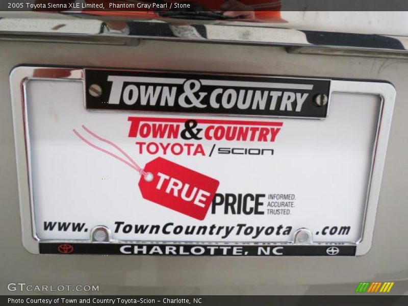 Phantom Gray Pearl / Stone 2005 Toyota Sienna XLE Limited
