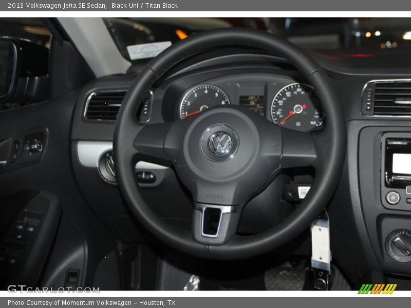 Black Uni / Titan Black 2013 Volkswagen Jetta SE Sedan