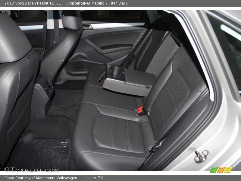 Tungsten Silver Metallic / Titan Black 2013 Volkswagen Passat TDI SE
