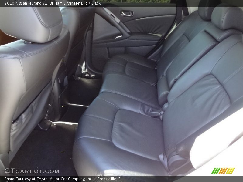 Brilliant Silver Metallic / Black 2010 Nissan Murano SL