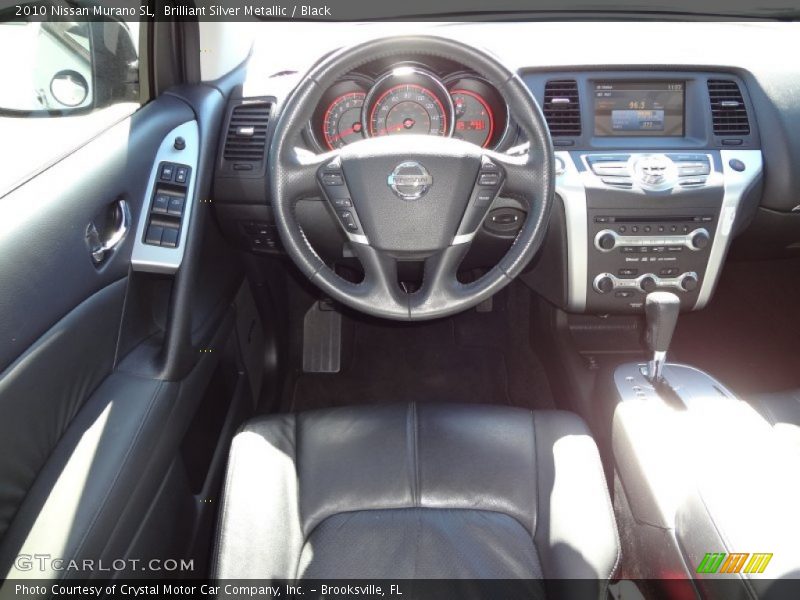 Brilliant Silver Metallic / Black 2010 Nissan Murano SL
