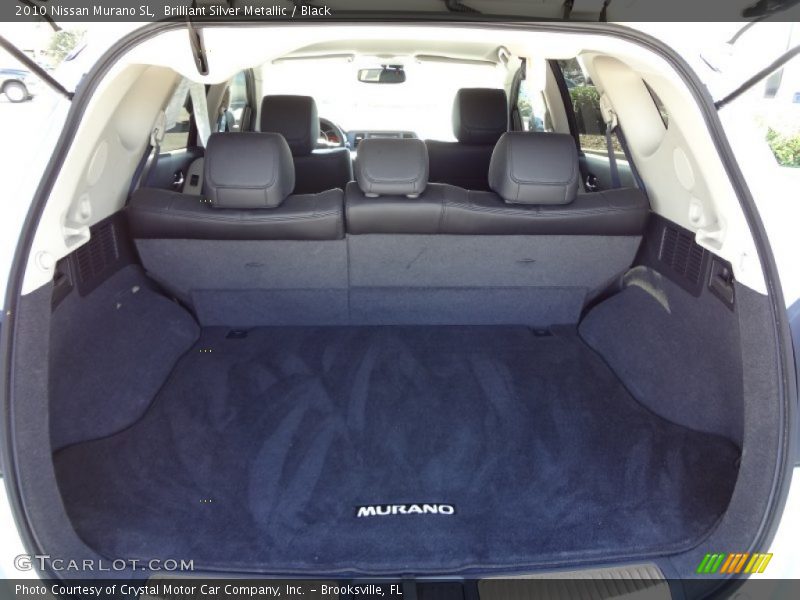 Brilliant Silver Metallic / Black 2010 Nissan Murano SL
