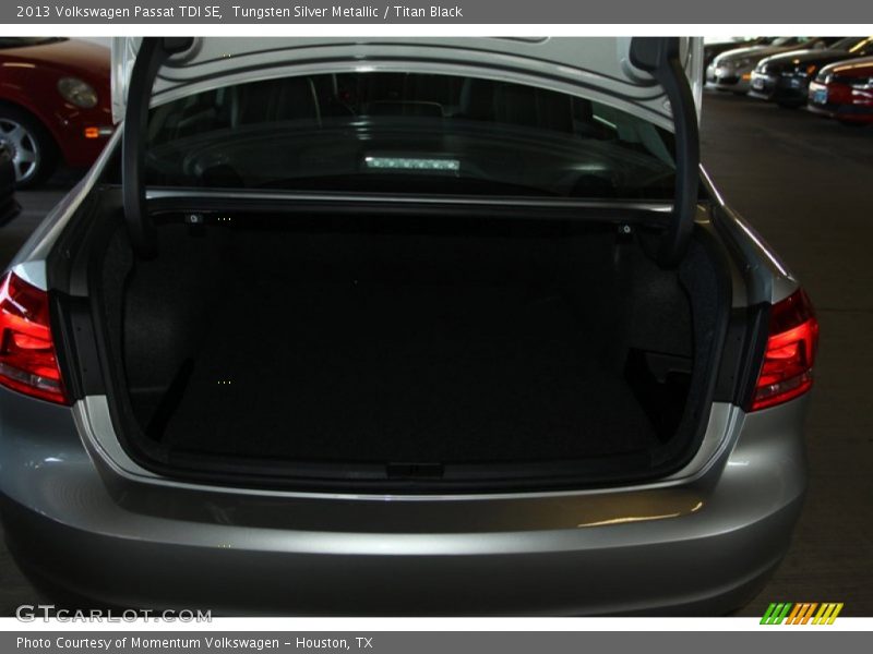 Tungsten Silver Metallic / Titan Black 2013 Volkswagen Passat TDI SE