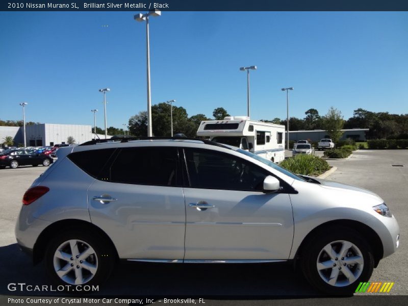 Brilliant Silver Metallic / Black 2010 Nissan Murano SL