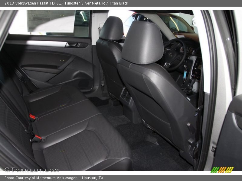 Tungsten Silver Metallic / Titan Black 2013 Volkswagen Passat TDI SE