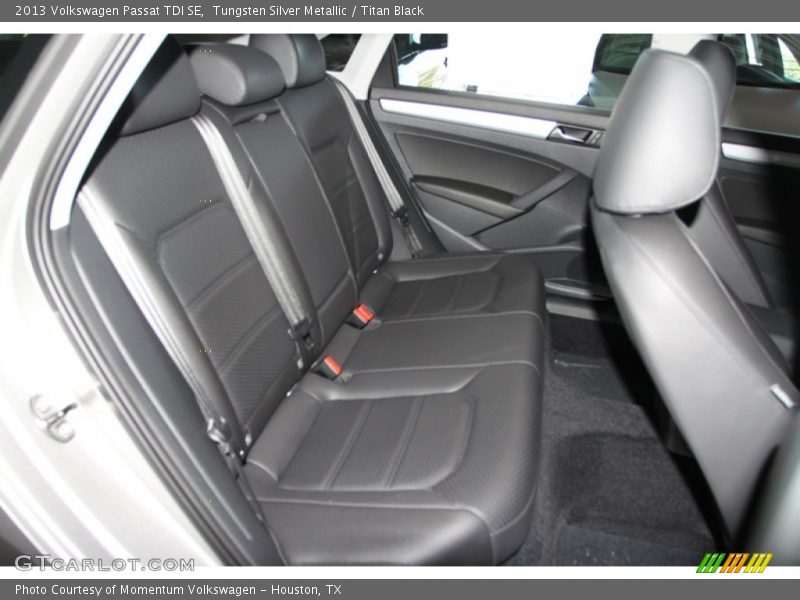 Tungsten Silver Metallic / Titan Black 2013 Volkswagen Passat TDI SE