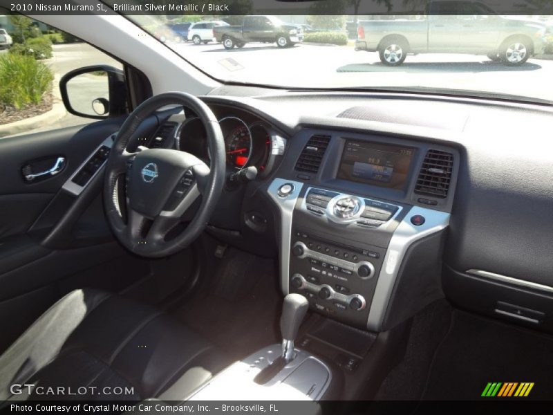 Brilliant Silver Metallic / Black 2010 Nissan Murano SL