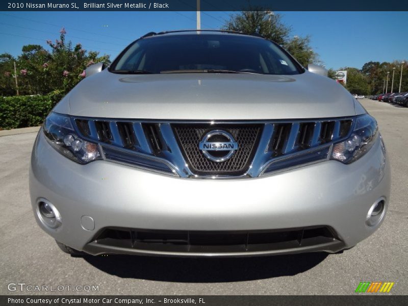 Brilliant Silver Metallic / Black 2010 Nissan Murano SL