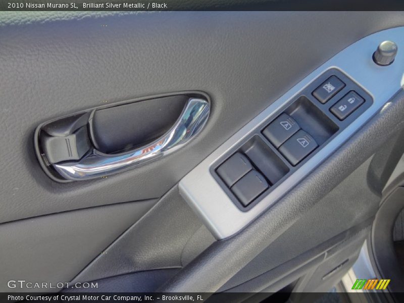 Brilliant Silver Metallic / Black 2010 Nissan Murano SL
